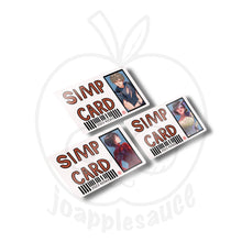 Load image into Gallery viewer, Simp Cards: Other Gaming - joapplesauce