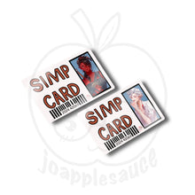 Load image into Gallery viewer, Simp Cards: Other Gaming - joapplesauce