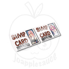 Load image into Gallery viewer, Simp Cards: Other Anime - joapplesauce