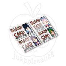 Load image into Gallery viewer, Simp Cards: Sailor Moon - joapplesauce