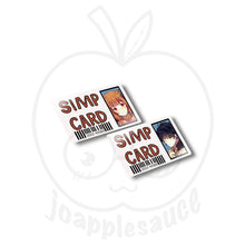 Load image into Gallery viewer, Simp Cards: Other Anime - joapplesauce