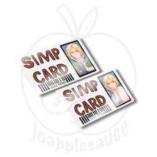 Load image into Gallery viewer, Simp Cards: Other Anime - joapplesauce
