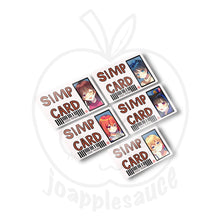 Load image into Gallery viewer, Simp Cards: Other Anime - joapplesauce