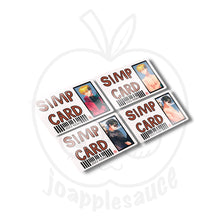 Load image into Gallery viewer, Simp Cards: Other Anime - joapplesauce