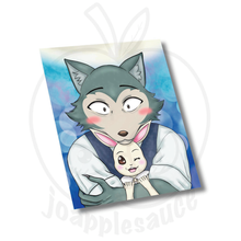 Load image into Gallery viewer, Legosi and Haru - joapplesauce