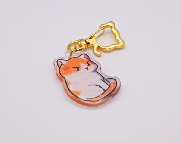 Angy Cat Keychain