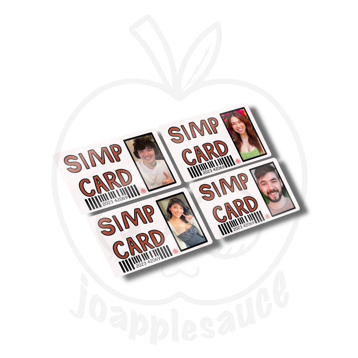Simp Cards: Streamers โ joapplesauce