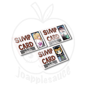 Simp Cards: Comic Book - joapplesauce