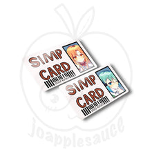 Load image into Gallery viewer, Simp Cards: Other Anime - joapplesauce