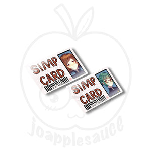 Simp Cards: Jujutsu Kaisen - joapplesauce