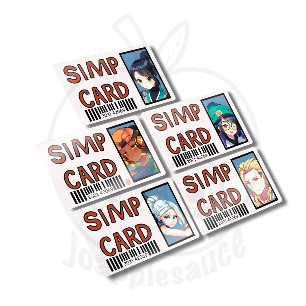 Simp Cards: Valorant - joapplesauce