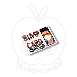 Simp Cards: Other Anime - joapplesauce