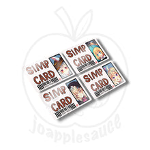 Load image into Gallery viewer, Simp Cards: Vocaloid and VTuber - joapplesauce