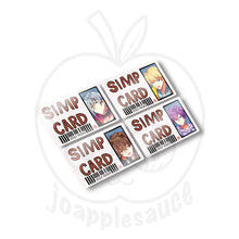 Load image into Gallery viewer, Simp Cards: Vocaloid and VTuber - joapplesauce