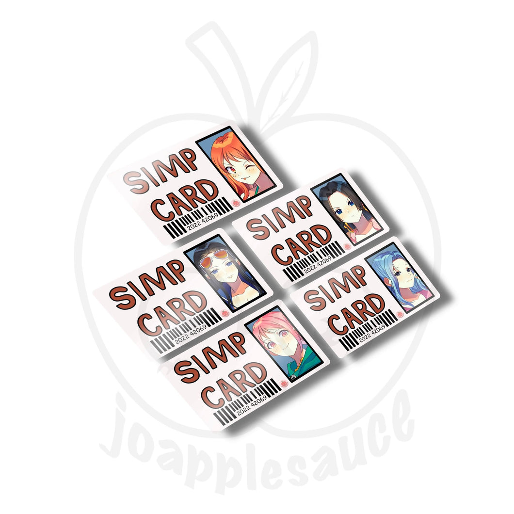Simp Cards: One Piece