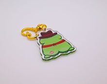 Load image into Gallery viewer, Cowboy Frog Keychain
