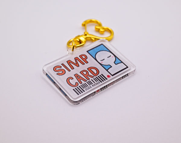 Simp Card Keychain – joapplesauce