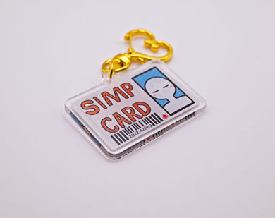 Simp Card Keychain