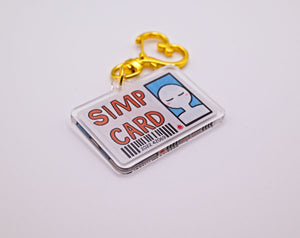 Simp Card Keychain