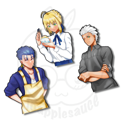 Lancer, Saber, Archer - joapplesauce