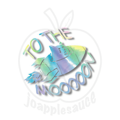 TO THE MOOOOON - joapplesauce